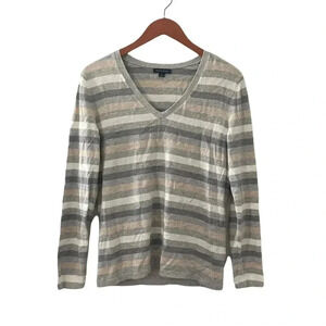 💖HOST PICK💖 Tommy Hilfiger v-neck striped sweater
